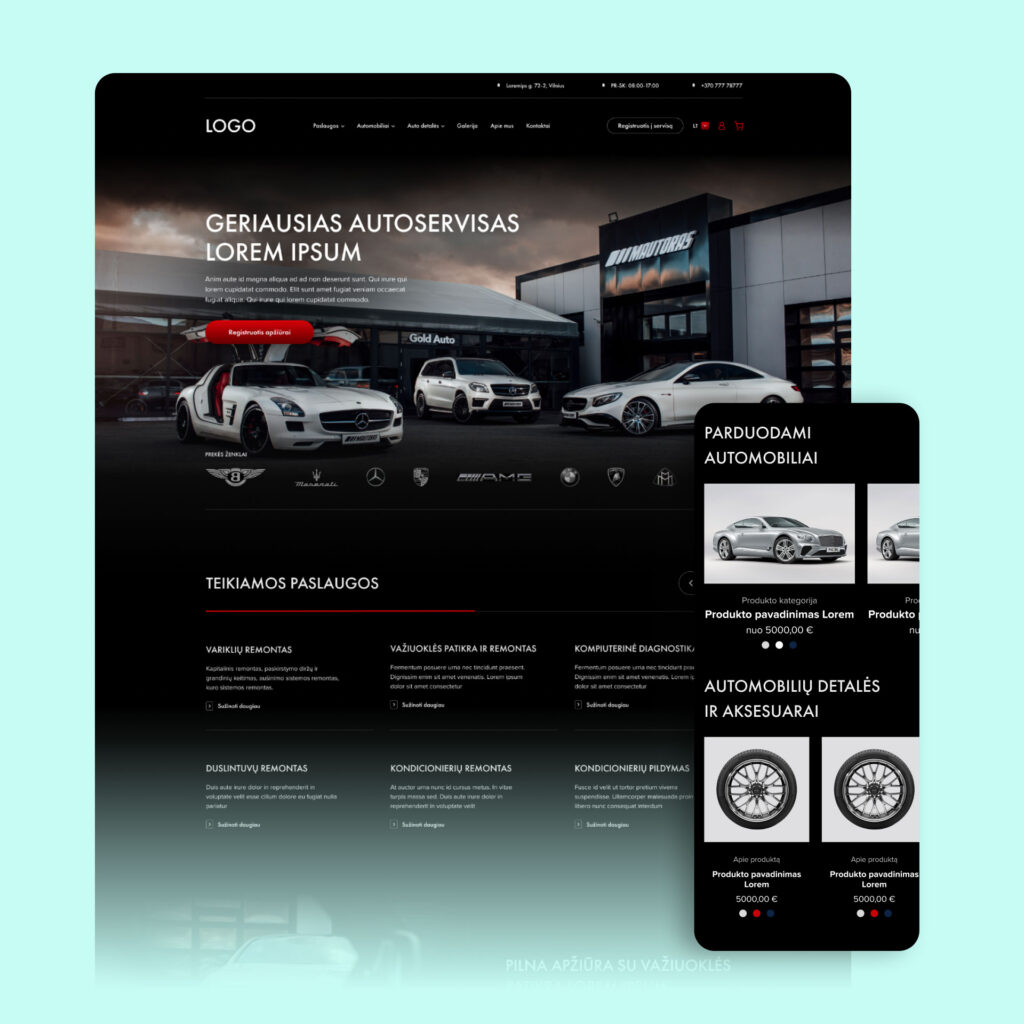 Produkto pavadinimas